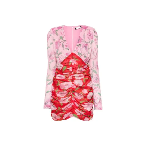 Rotate Длинное платье с длинными рукавами женское многоцветное