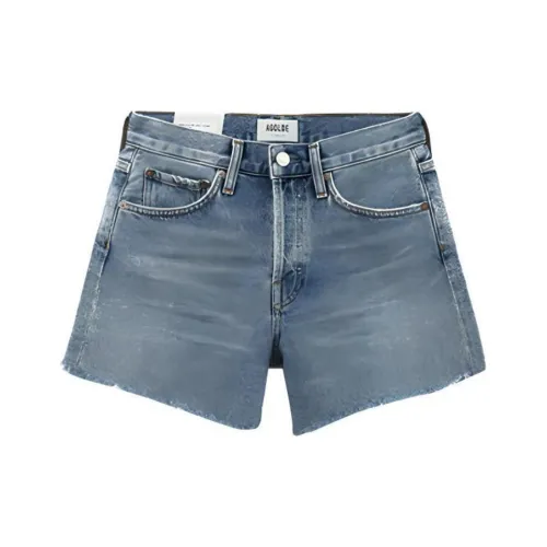 AGOLDE Синие Женские Джинсовые Шорты