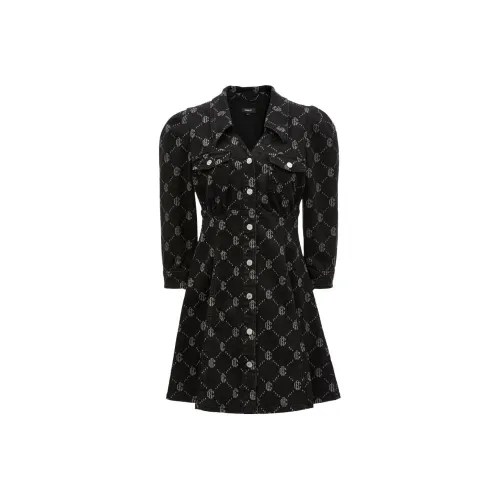 ONLY Длинное платье с длинными рукавами женское