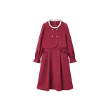 Темно-красный Комбинированный