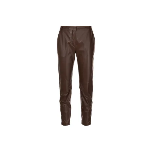 Altuzarra Умбра Женские Кожаные Брюки