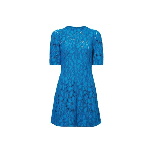 PROENZA SCHOULER Blue Женские Короткие Платья с Рукавами