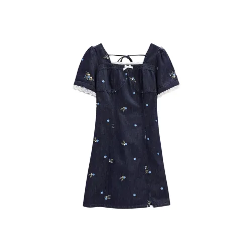 Love To Serve Короткий рукав Платье Женское