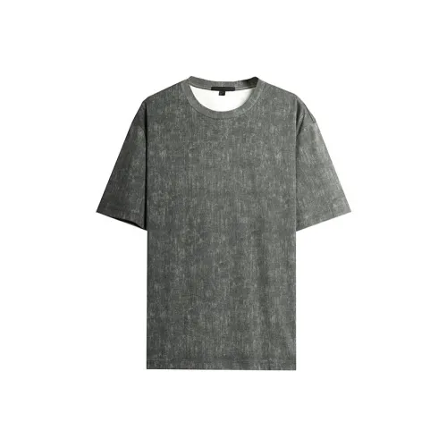 EHE Зеленый с принтом Мужская футболка