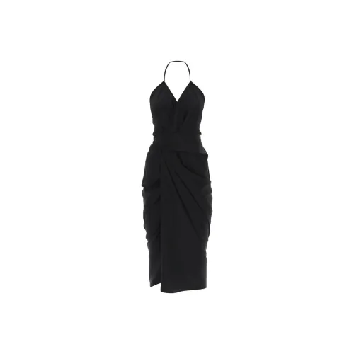 RICK OWENS Черные Женские Слиплатья