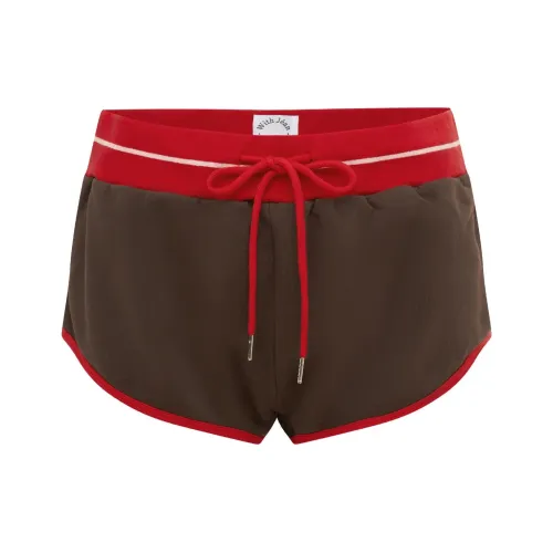 WITH JEAN SS24 Abra Шорты Повседневные шорты Женские Коричневый Коричневый