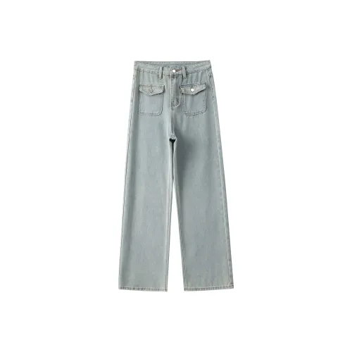 CLUB NEWS Blue Women's Jeans CLUB NEWS Синий Женские Джинсы