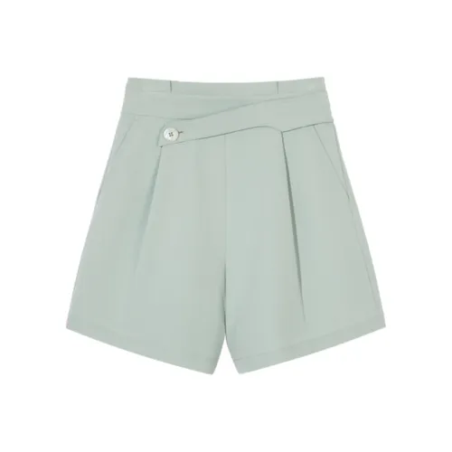 Шорты Pit Повседневные Женские Зеленые