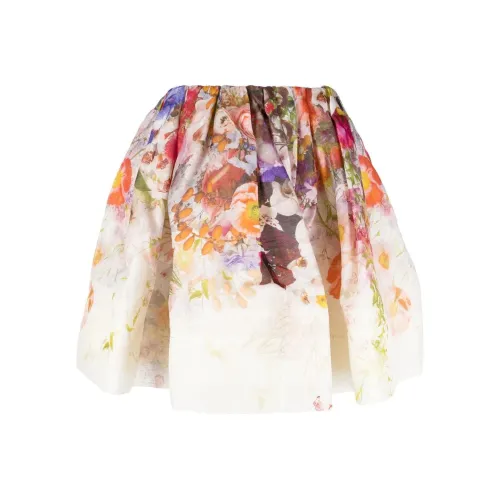 Zimmermann Многоцветные Женские Повседневные Короткие Юбки