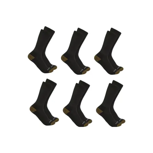 Carhartt Черные Мужские Носки MID до икры