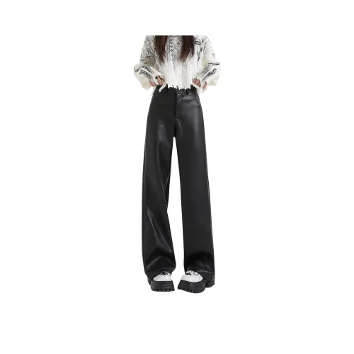 FOREVER 21 Кожаные брюки женские