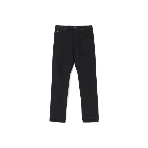 Yohji Yamamoto Ground Y FW23 Джинсы Женские Черный