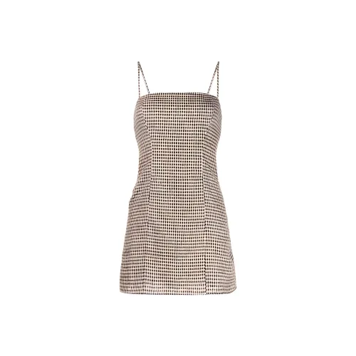 Reformation Коричневые Женские Платья без рукавов