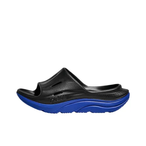 HOKA ONE ONE Ora Recovery Slide 3 Слипоны Черно-синий Унисекс