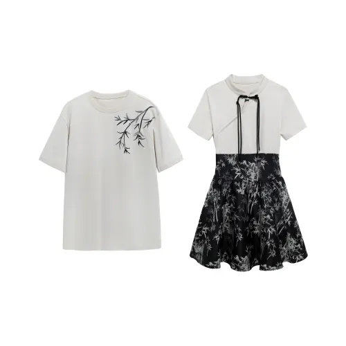 Tryforlove Светло-серый Комплекты Одежды Женские Парные Комплекты