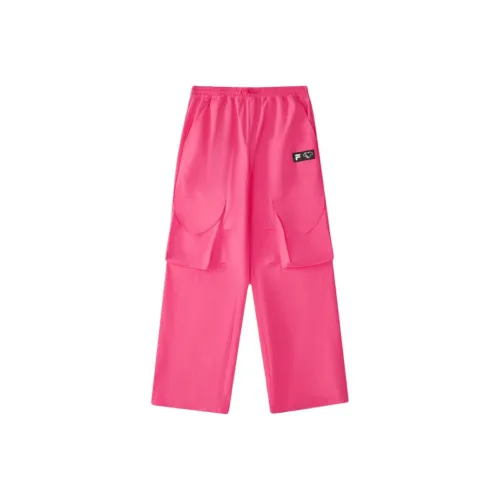 FILA FUSION LIFE SS25 Карго Брюки Женские VIBRANT Розовый Красный PC
