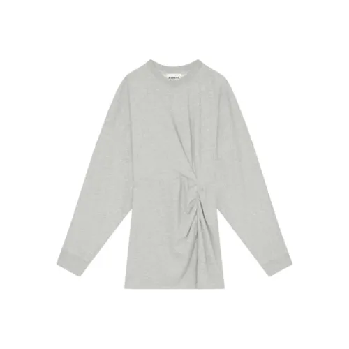 ISABEL MARANT Серый Женские Длинные Платья с Рукавами
