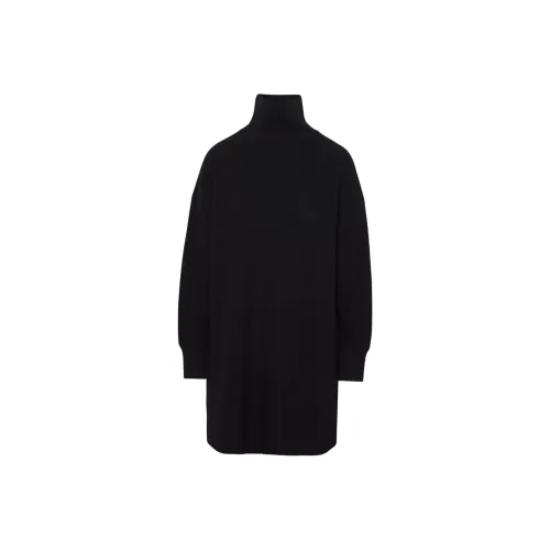 ARITZIA BABATON Maclean Мериносовая шерсть Платье Длинное с длинными рукавами Платье Женское Черное