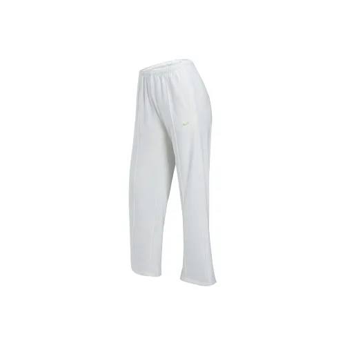 Nike Sportswear CHILL Махровый Вязаные Тренировочные Штаны Женские Парусный Белый