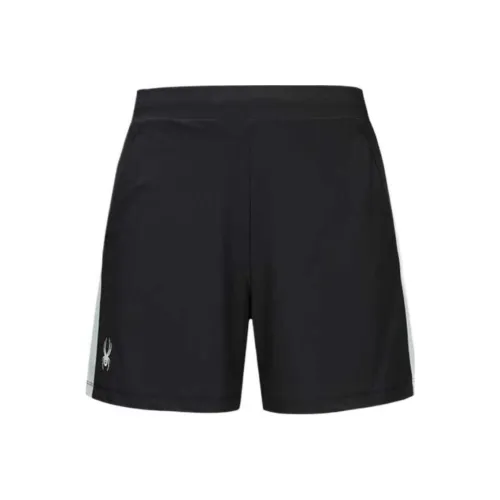 SPYDER Тренировка Повседневные Шорты Женские Черные