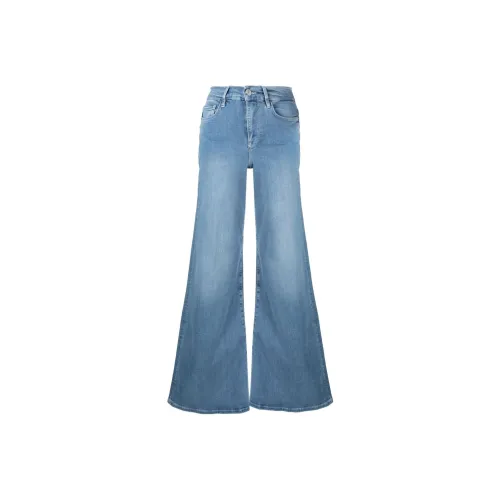 Рамка Синий Женские Джинсы