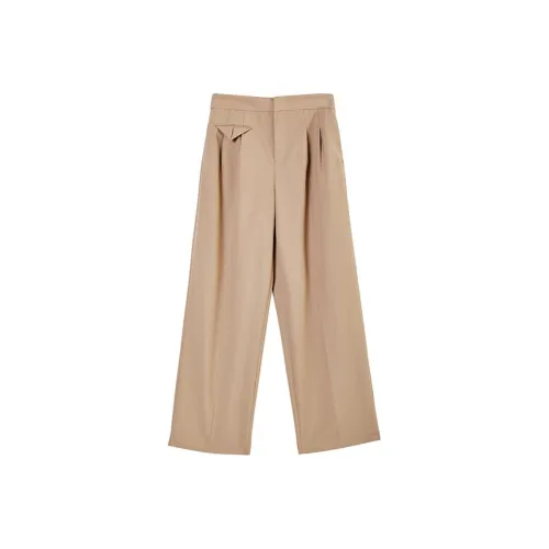 H'S Верблюжий Женские Костюмные Брюки