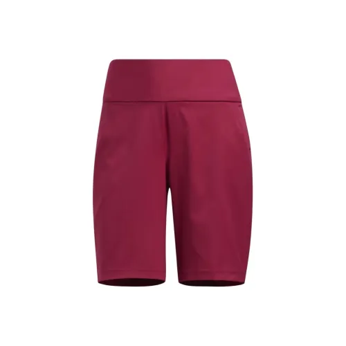 Адидас ULTIMATE365 ULTIMATE365 MODERN BERMUDA GOLF SHORTS Повседневные шорты Женские Традиционные Бордовый Красный