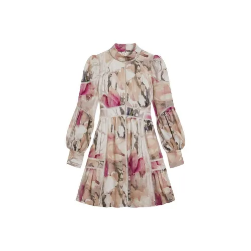 Ted Baker Свет Телесный Женские Длинные Платья с Рукавами