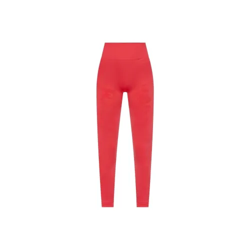 Adidas Женские Леггинсы Красного Цвета