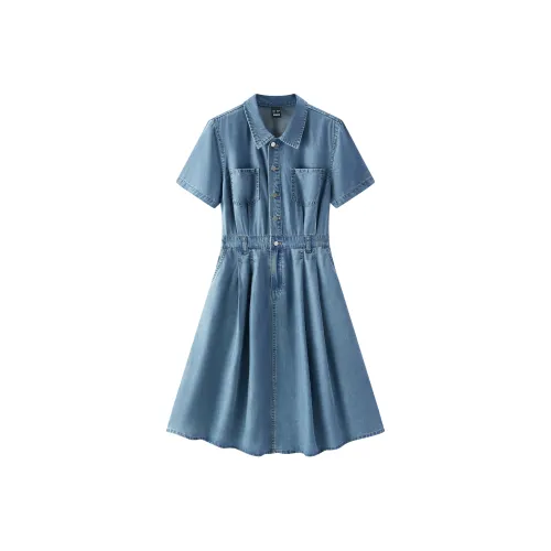 SEM R Короткий рукав Платье Женское