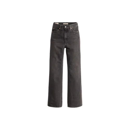 Levis Женские Джинсы Черного Цвета