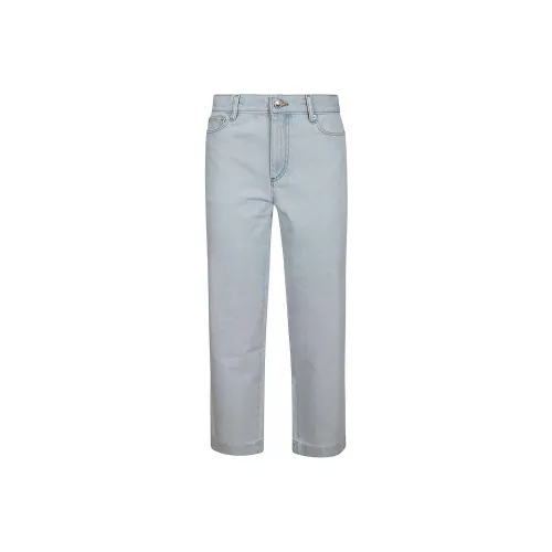A.P.C Светло-синие Женские Джинсы