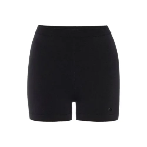 Miaou BOOTY Короткие Повседневные Шорты Женские Черные