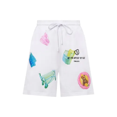 TSMLXLT Повседневные шорты женские натуральный белый