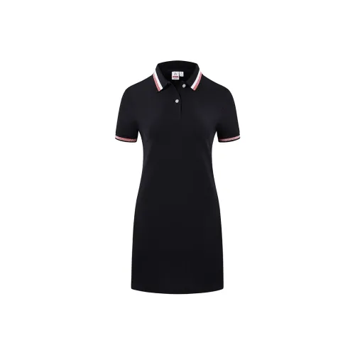 LSVE Короткий рукав Платье Женское