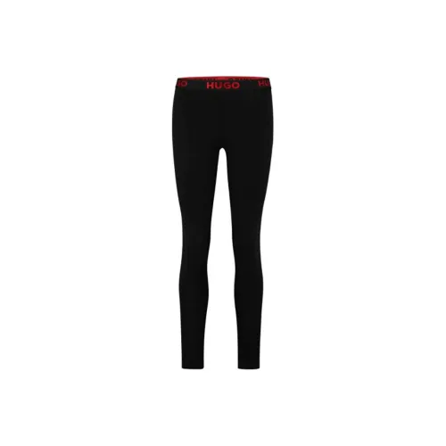 HUGO BOSS Черные Женские Леггинсы