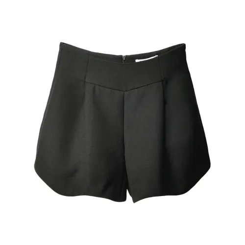 SUNDAY LIFE Повседневные шорты Женские Черные