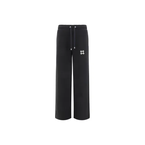 AMIRI Вязаные спортивные брюки женские черные