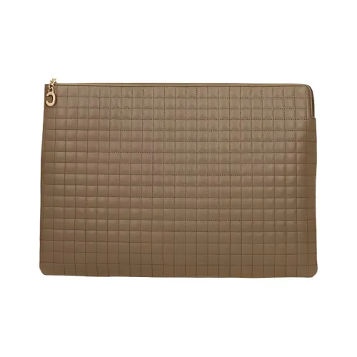 CELINE Кожа Клатч Женский Коричневый