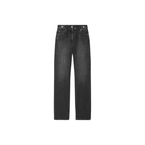 VERSACE Черные Женские Джинсы