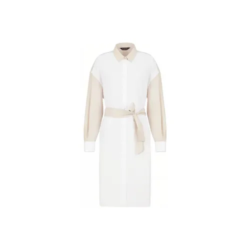 ARMANI EXCHANGEAE SS23 Длинное Платье с Длинными Рукавами Женское