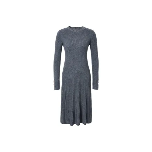 Hopeshow Длинное платье с длинными рукавами женское