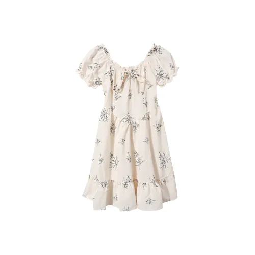 EIDOLON GRAIN Короткий рукав Платье Женское