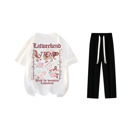 LA'T.WEEKEND Повседневная Спортивная Одежда Унисекс