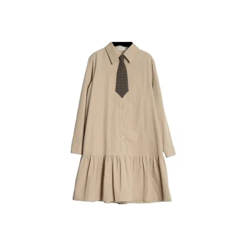 FEIYI Длинное платье с длинными рукавами женское