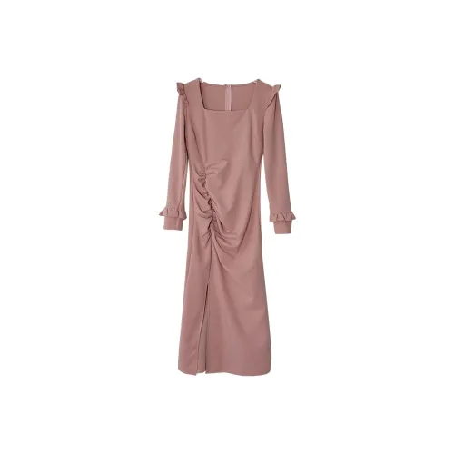 Icicofficial Женские Платья с Длинным Рукавом