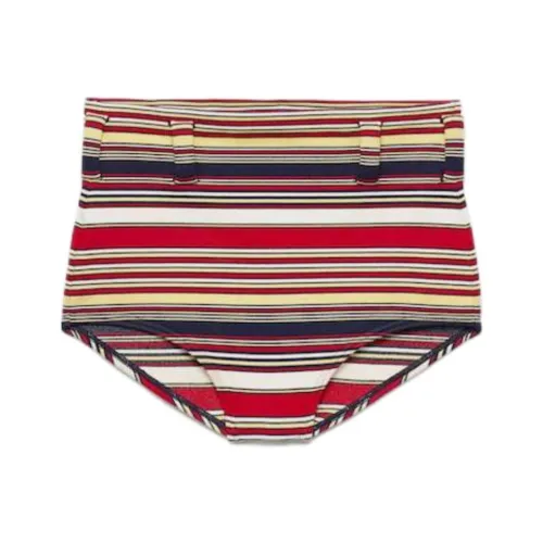 PRADA Повседневные шорты Женские Красный синий