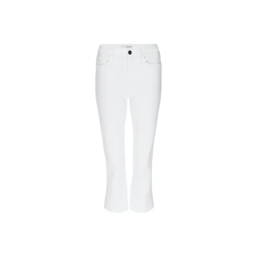 Рамка Белый Женские Джинсы