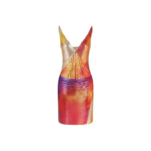 Paco Rabanne Многоцветные Женские Платья без рукавов