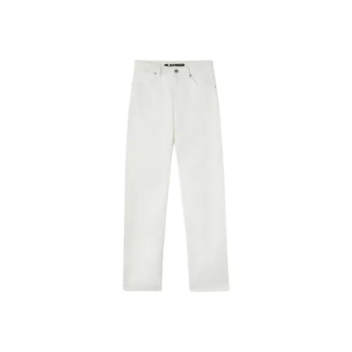 JIL SANDER Белые Женские Джинсы